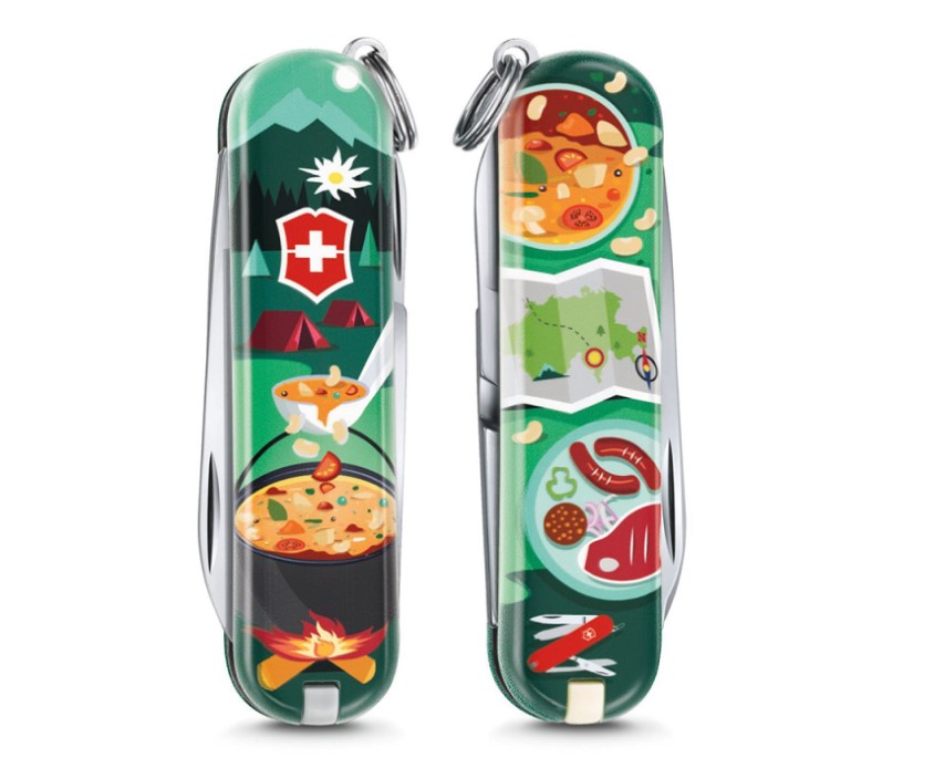 Нож CLASSIC LE2019 Swiss mountain Dinner