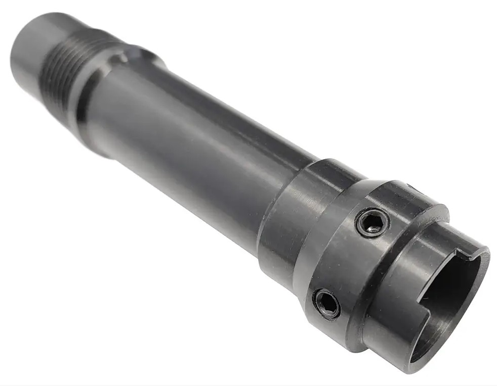 Переходник-адаттер на пламегаститель длинный СВД/Тигр, резьба М24х1,5
