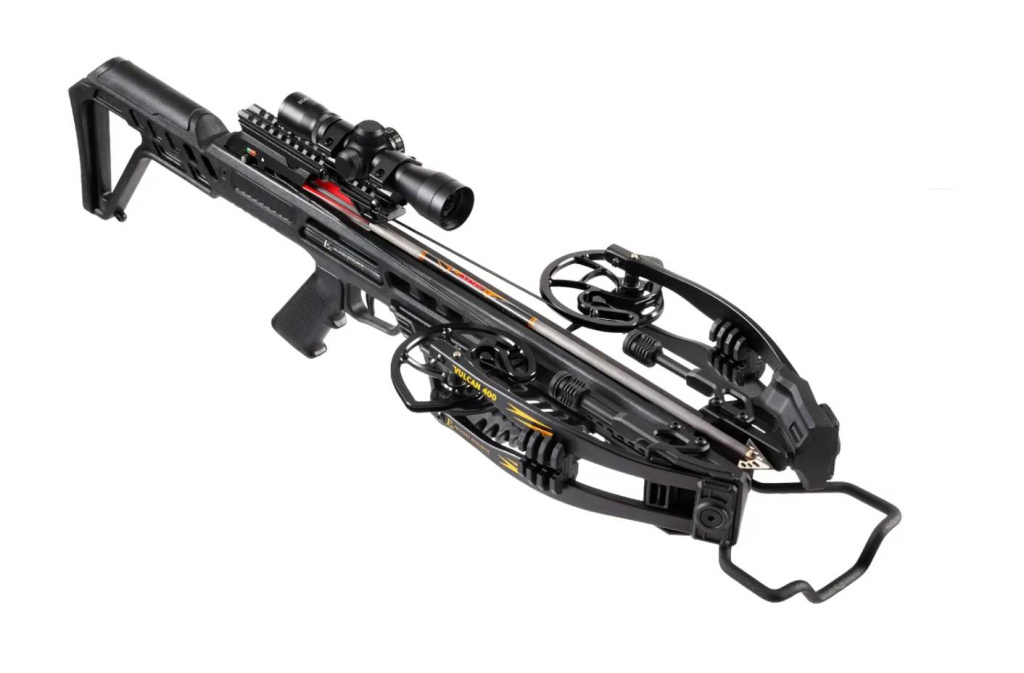 Арбалет блочный Ek Vulkan 400 черный с компл./CR-101BР/