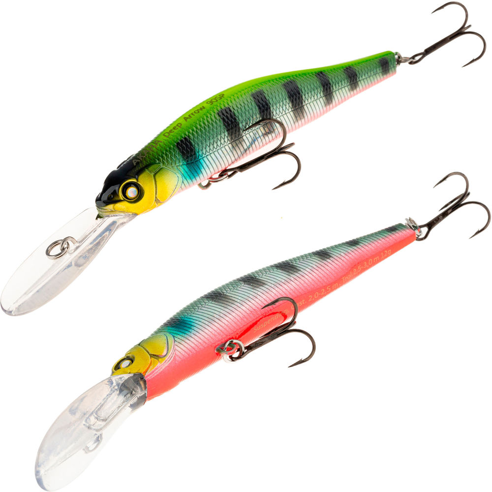 Воблер Akara Deep Arrow 90SP 12 гр.  A81/205 (1)