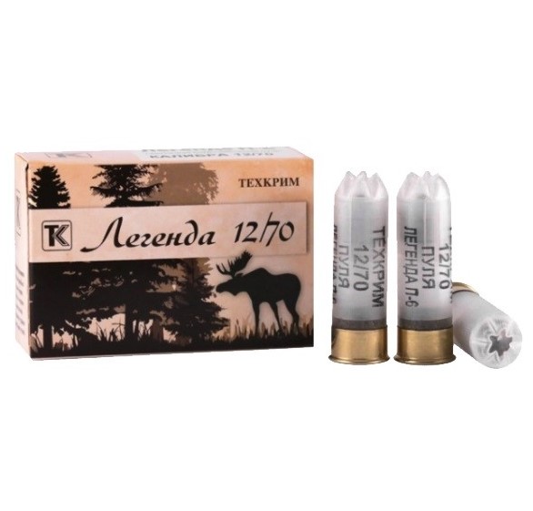 Патрон Техкрим 12/70 пуля Легенда МП-6 1уп/(10)