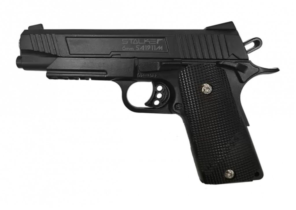 Пневматический пистолет Stalker SA1911M Spring к.6мм /SA-130711911M/