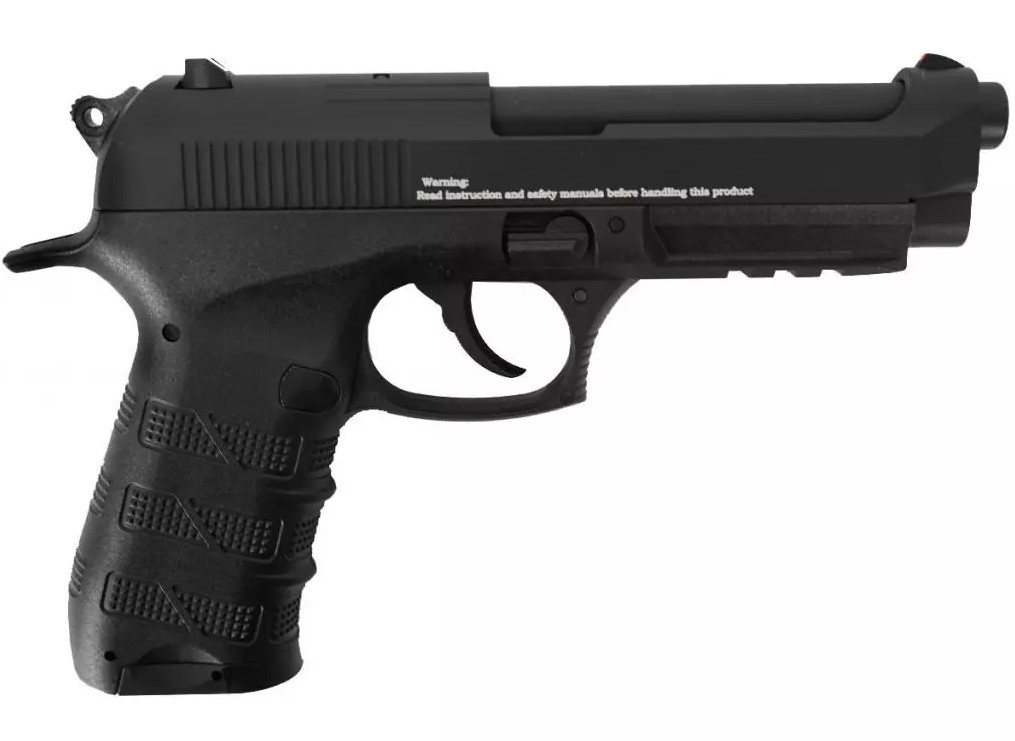 Пневматический пистолет EKOL ES P92 Black 4,5к