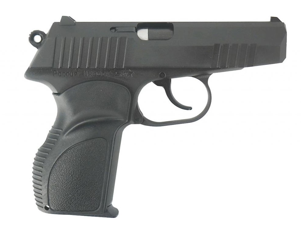 ОООП пистолет П-М17Т кал.9 РА рукоятка дозор новый дизайн один штифт