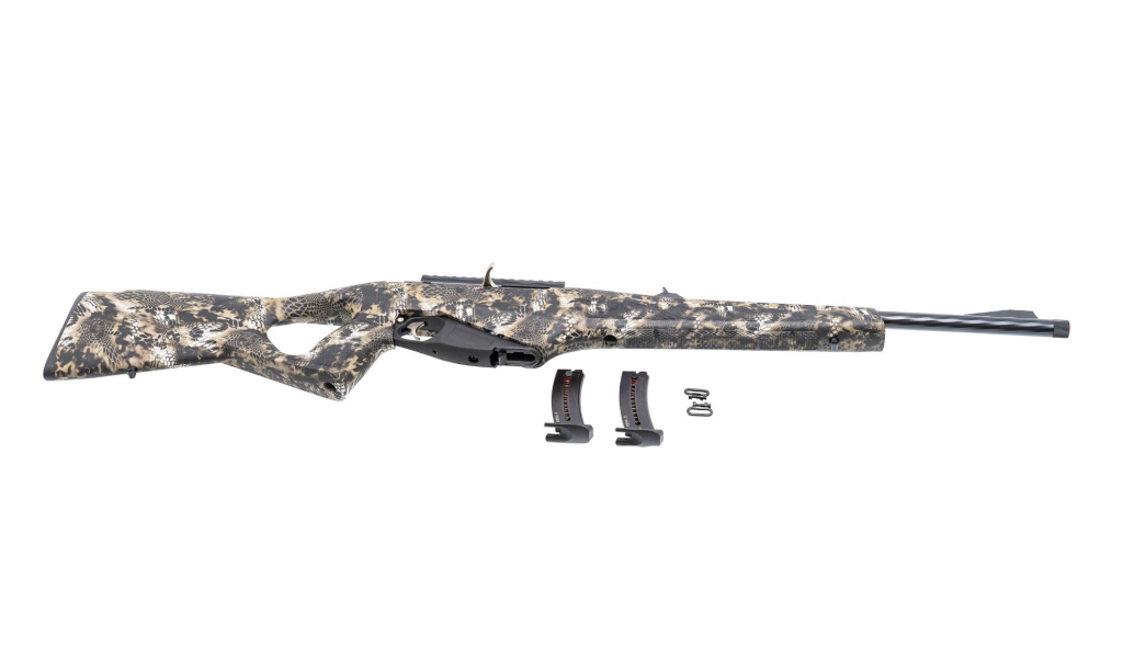 Нарезной карабин МР-161К-02 Манул кал.22LR камуфляж Криптек, коричн