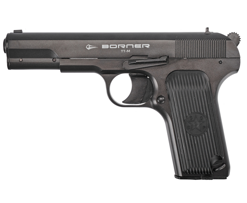 Пневматический пистолет BORNER TT-M мет. k.4,5мм.
