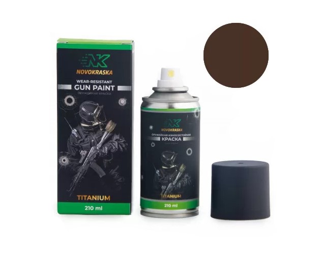 Краска серия Titanium износостойкая Коричневый 350мл