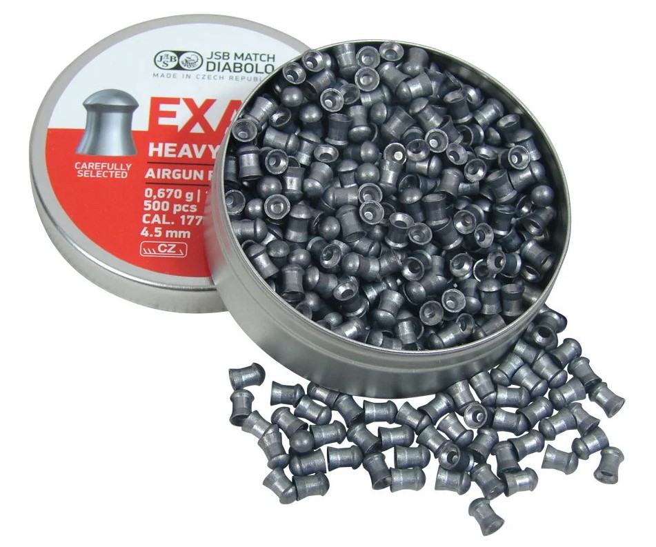 Пуля пневм. JSB Diabolo Exact Heavy 4,5мм 0,67гр (500)/1уп.