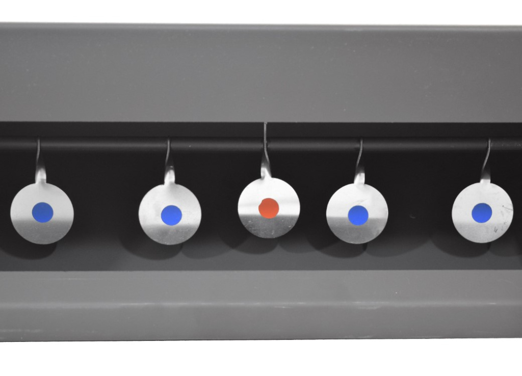 Мишень Shootman автомат с пулеулавливателем Биатлон металл 1,5мм (1)