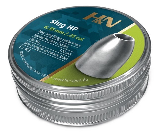 Пуля пневм. H&N Slug HP 6,36мм 2,07г (120)/1уп