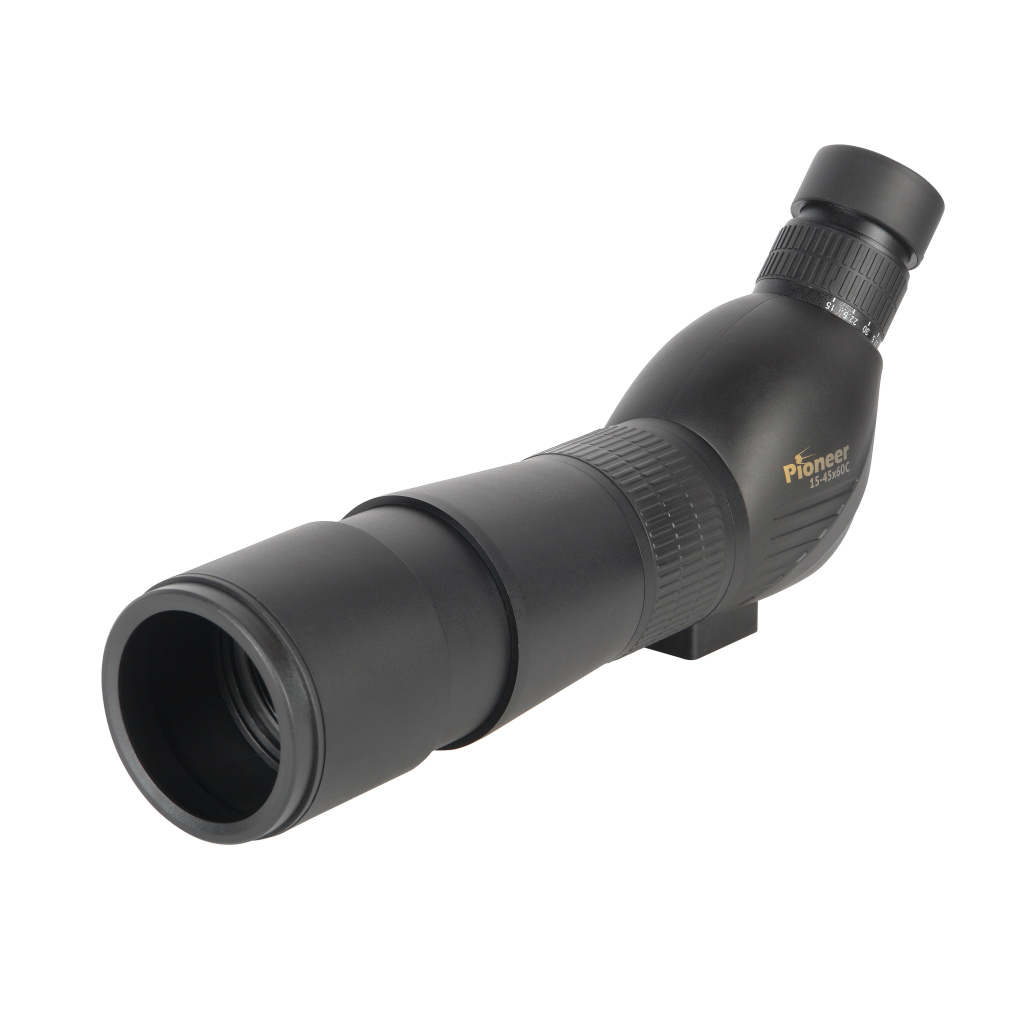 Труба зрительная Veber Pioneer 15-45*60 C+штатив ТР-4