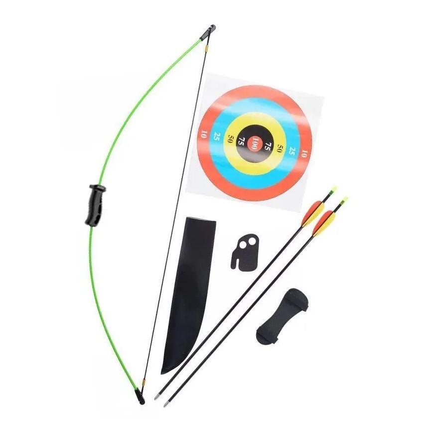 Лук Man Kung MK-RB010,рекурс., детский, зеленый