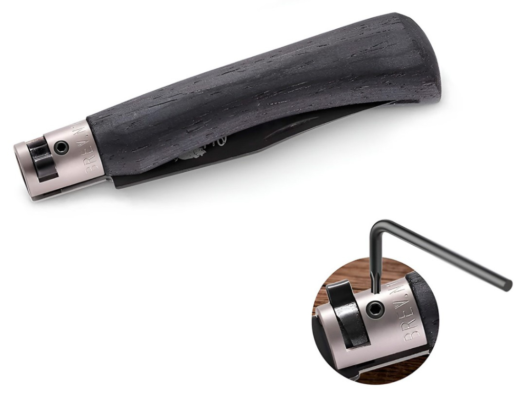 Нож складной Old Bear Total Black XL 1.4060 PTFF  черн.ламинат /9303-23MNN/