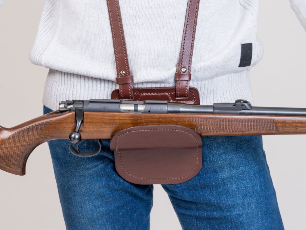 Упор Хольстер для оружия комбинированный кожа коричневый /220970035/ (1)