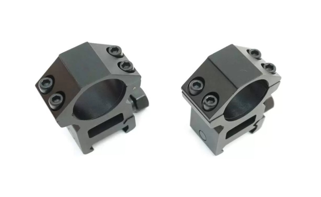 Кольца Leapers UTG AccuShot 25,4 мм на Weaver STM высокие /RGWM-25H4/