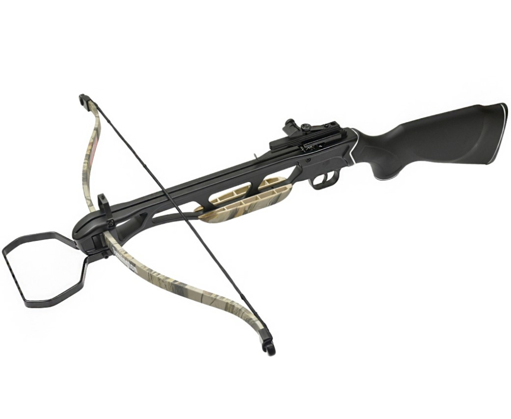 Арбалет Remington Jaeger рекурс., god camo (приклад+плечи+2стрелы) /R-RGC051/