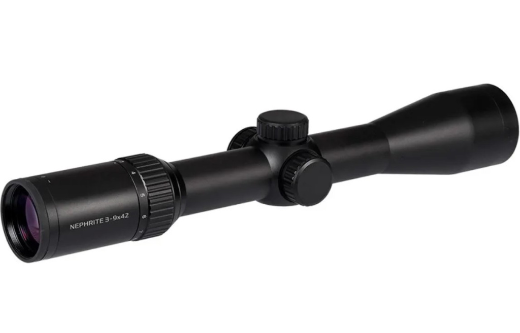 Прицел Gaut Nephrite 3-9*42,сетка 74,подстветка красная, 30мм,поправки 1/4 МОА/N3942-74/