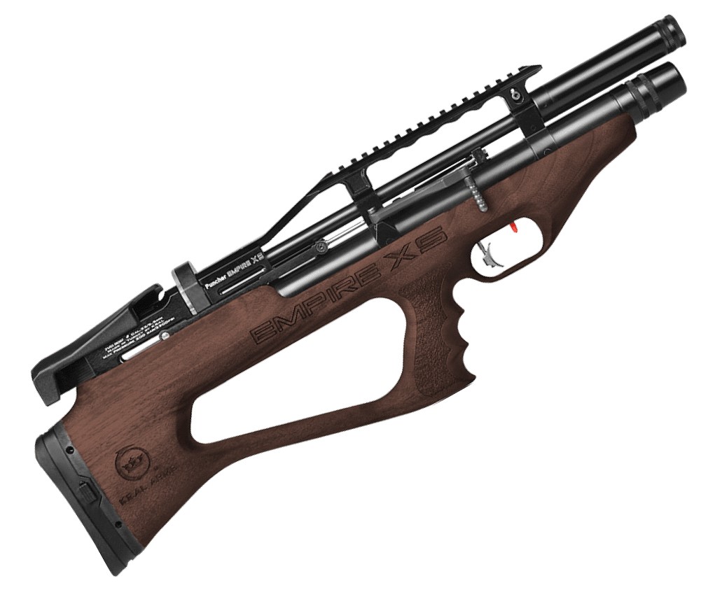 PCP Пневматическая винтовка Puncher breaker 3 k.5,5мм орех Empire XS