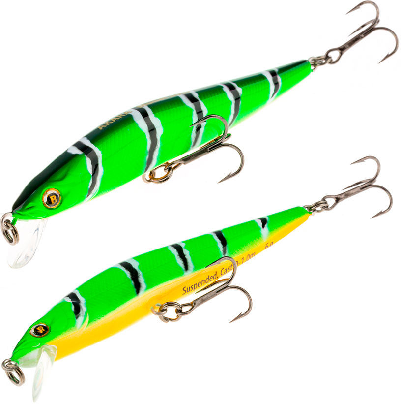 Воблер Akara Mullet 80SP 6,0 гр. (3/14 oz 3,1 in)  A42/88/107 (2)