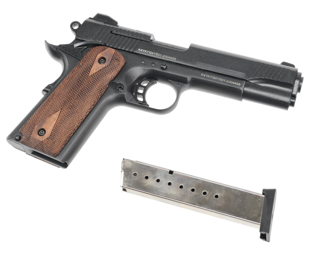 Пистолет сигнальный K1911 KURS Classic черный к.5,5 (3)