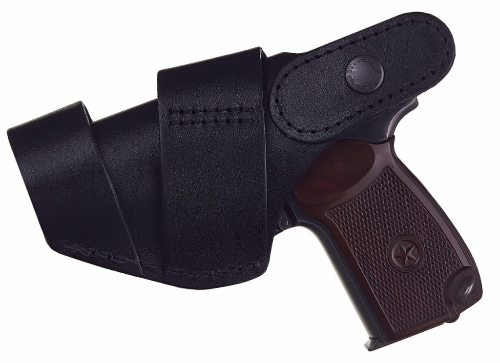 Кобура Stich Profi ПМ №9 трасса Коричневый 50мм /31009015/ (1)