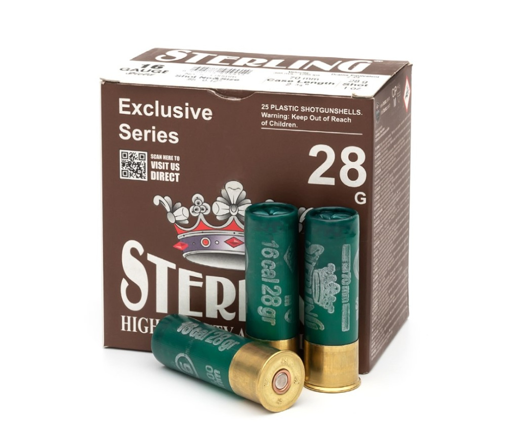 Патрон STERLING 16/70 №5 28гр. (25)