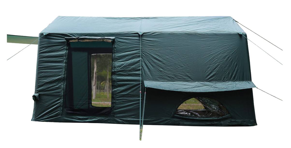 Надувная палатка ARTELV TISO на 8 чел – L Зелёная