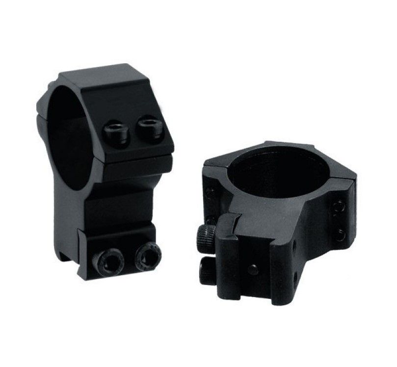 Кольца Leapers UTG Accushot 30мм на призму 10-12мм,высокие /RGPM-30Н4/