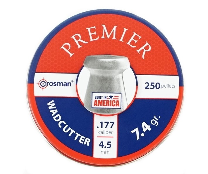 Пуля пневм. Crosman Wadcutter 4,5мм (250)/1уп.