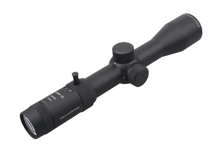 Прицел Vector Forester JR  3-9x40, сетка крест с точкой,  (SCOM-35)