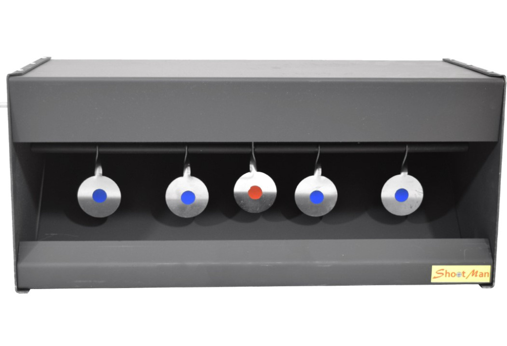 Мишень Shootman автомат с пулеулавливателем Биатлон металл 1,5мм