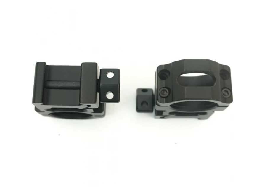 Кольца Leapers UTG Max Strength 25.4мм быстросъемные на Weaver высокие c винт. зажимом /RG2W1204/ (2)