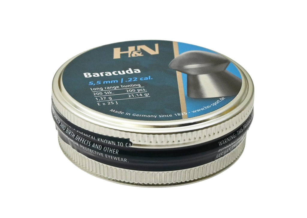 Пуля пневм. H&N Baracuda 5,5мм 1,37гр  (200)/1уп