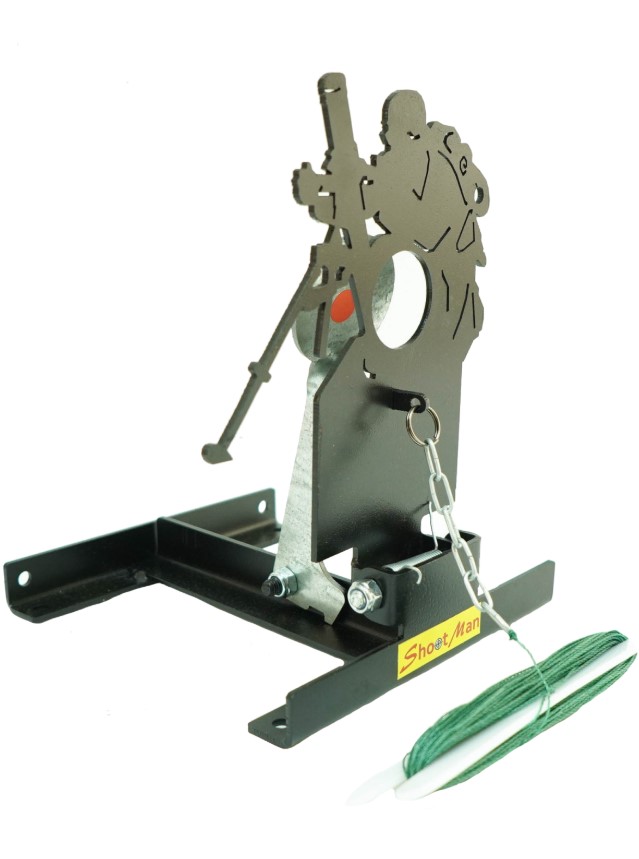 Мишень Shootman подъемная F-9 металл 3мм (1)