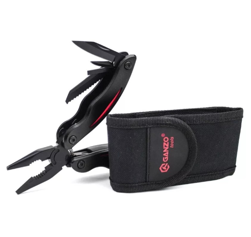 Мультитул Ganzo 10 функций черный /G109/ (2)
