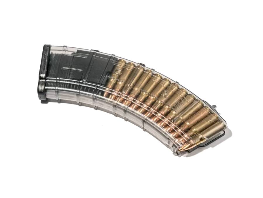 Магазин ВПО-136 к.7,62х39 30мест прозр. Pufgun