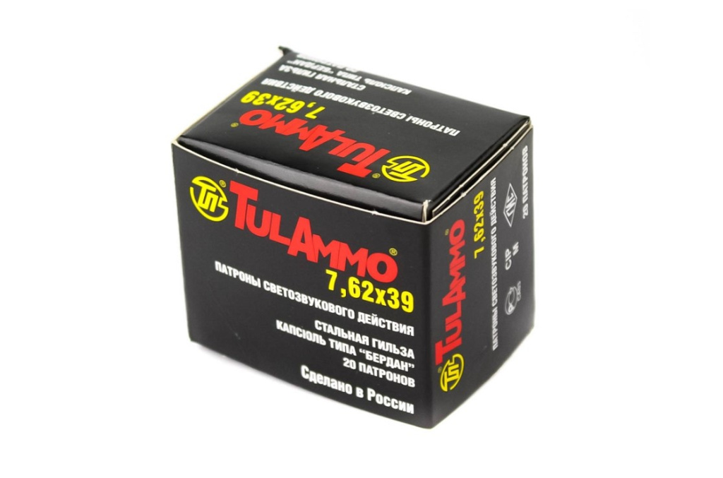 Патрон 7,62х39 светозвуковой (холостой) (ТПЗ) /1шт