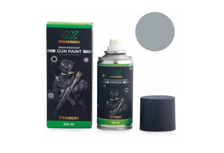 Краска серия Titanium износостойкая Светло-серый 350мл