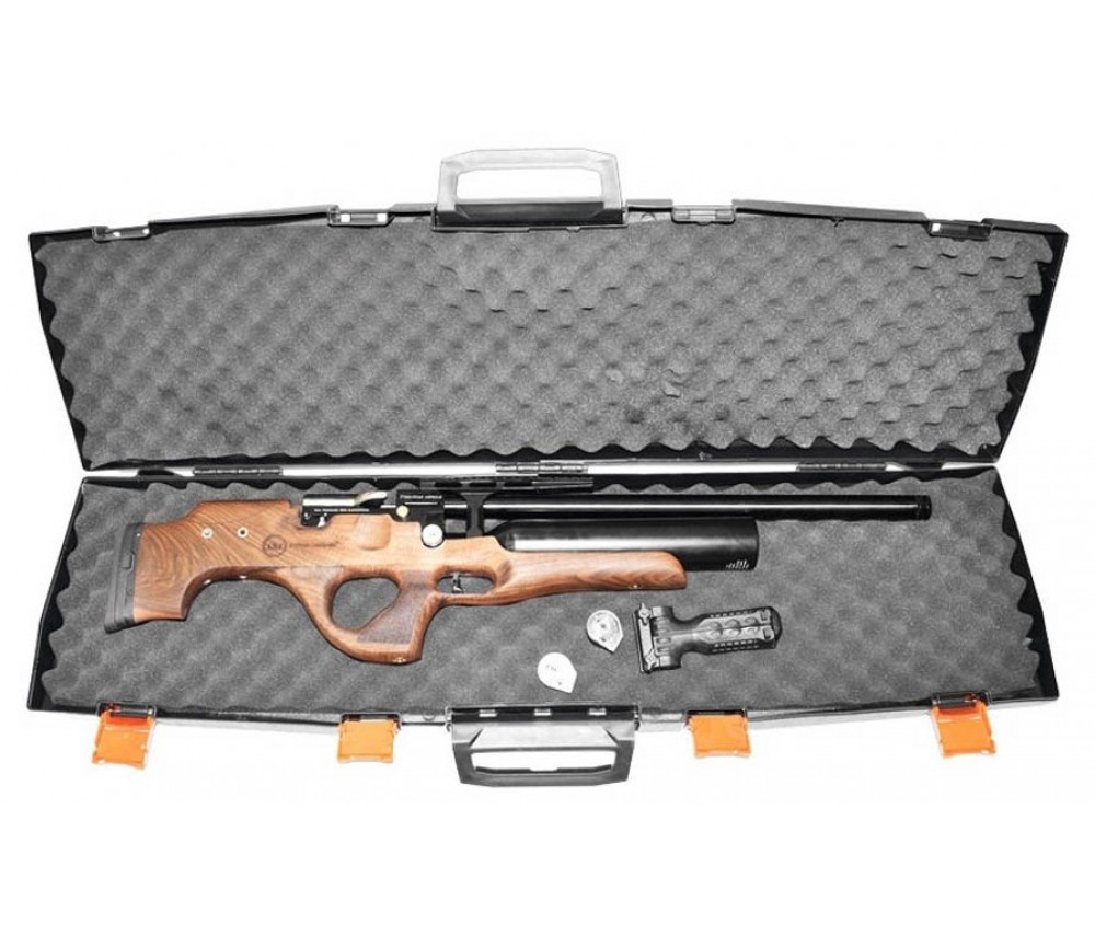 PCP Пневматическая винтовка Puncher maxi 3 k.6,35мм орех Nemesis