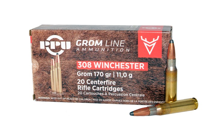 Патрон 308W PPU SP 11.0 GROM/1шт (20)