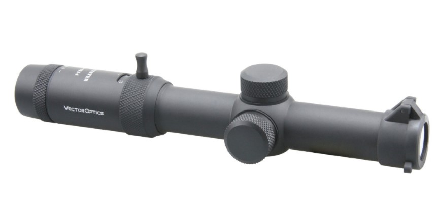 Прицел Vector Forester JR  1-4x24, сетка крест с точкой,  (SCOC-28)