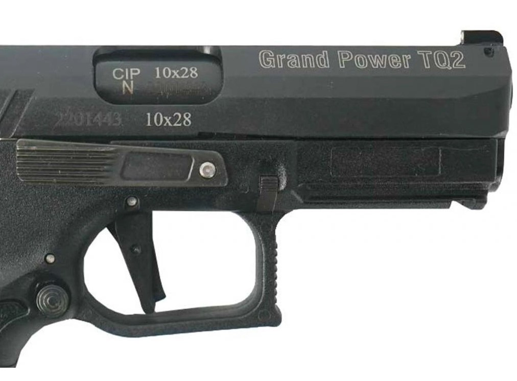 ОООП пистолет Grand Power ТQ2 кал.10*28 без доп. магазина (3)