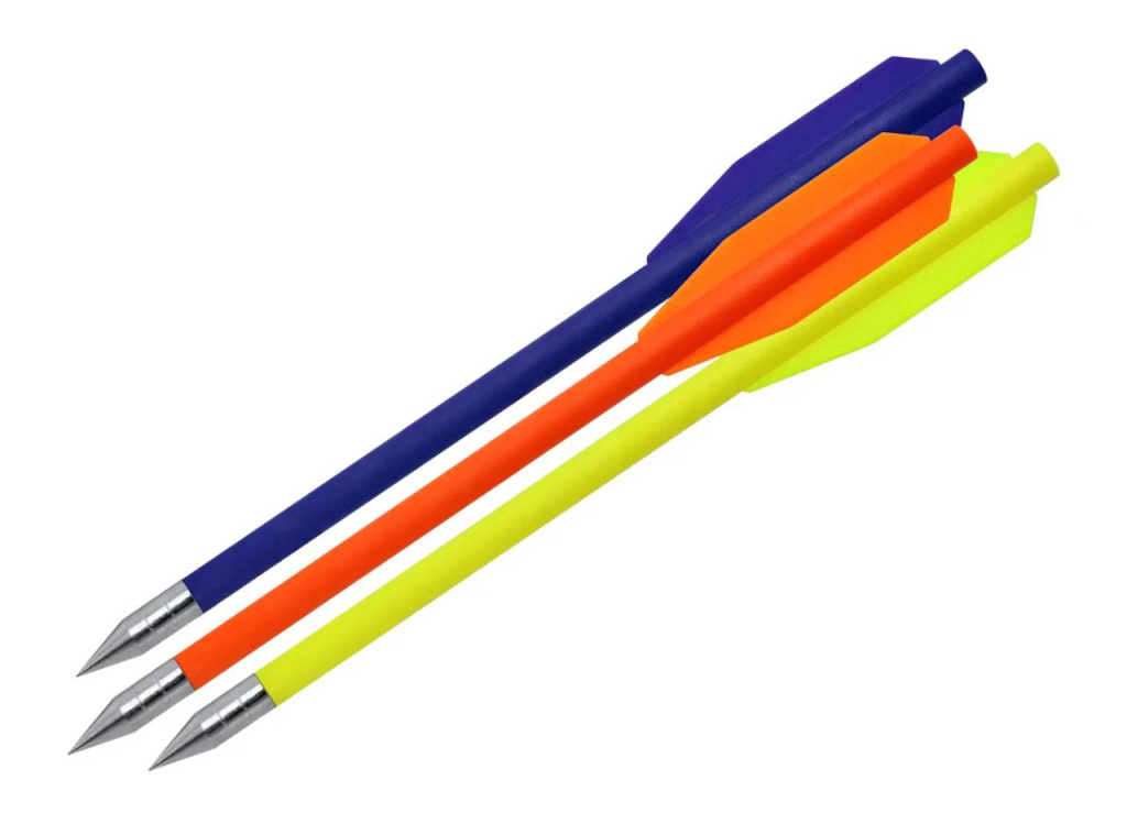 Дротики для арбалета-пистолета плс.3 цвета 12шт/уп /XBLTPLT6.3/ (1)