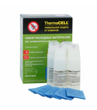 Набор запасной (4газовых катриджа+12 пластин) /MR 400-12/ (2)