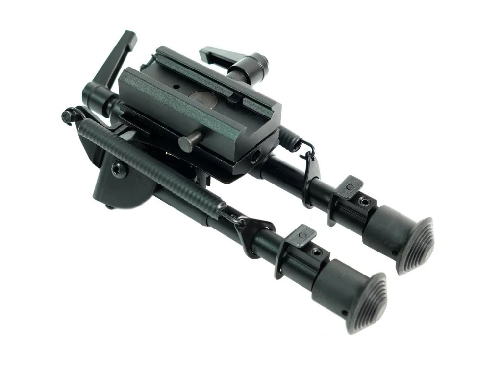 Сошки Patriot быстросъемные Weaver с кач.базой и подлоком поворот 360гр. 6-9