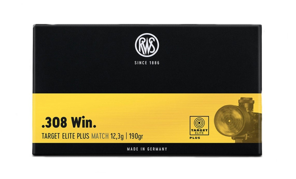 Патрон .308W DN 12.3 Target Elite /1шт.