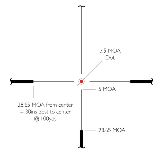 Прицел Hawke Endurance 30 1-4x24 IR (2)