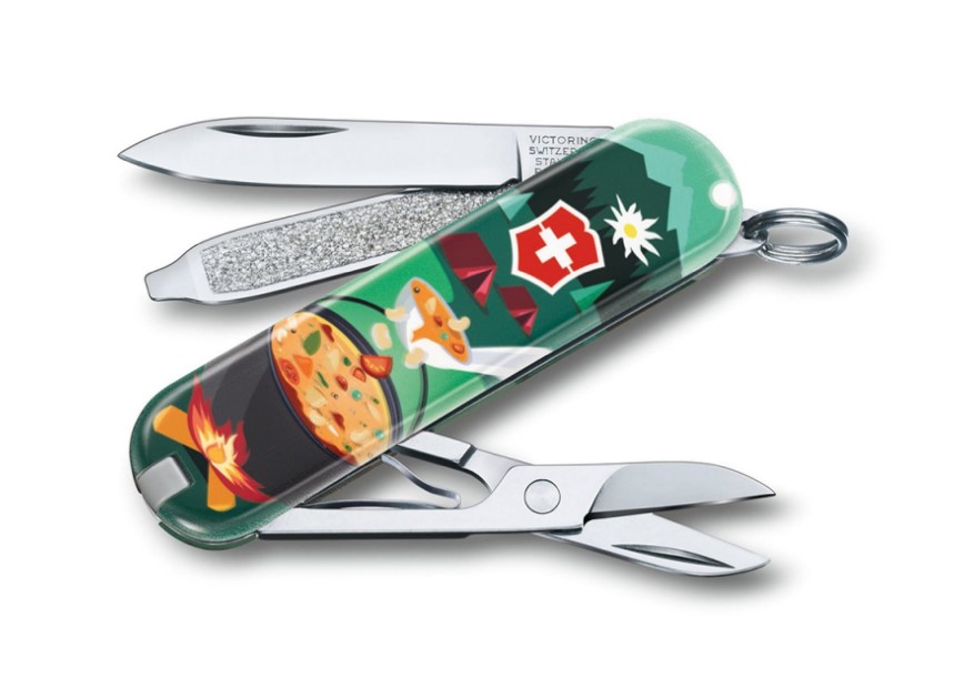 Нож CLASSIC LE2019 Swiss mountain Dinner