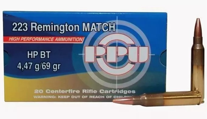 Патрон 223 R PPU HPBT 4.47 MATCH/1шт(20)