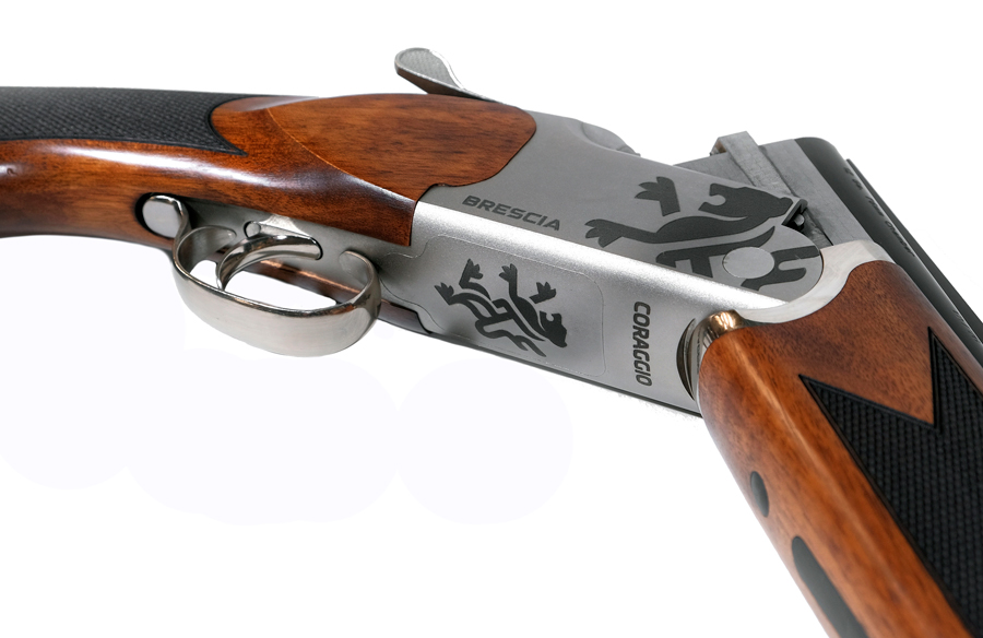 Охот. ружье Kral Brescia Coraggio кал.12/76 орех 5 д/н L=710 Ni